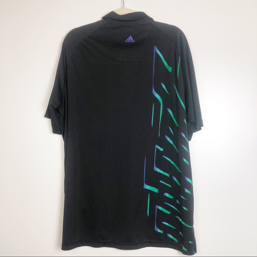 Adidas Performance Graphic Collared Golf Shirt - image 4